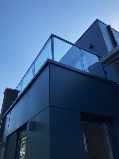 Extension d'une maison à Flémalle, vue 2