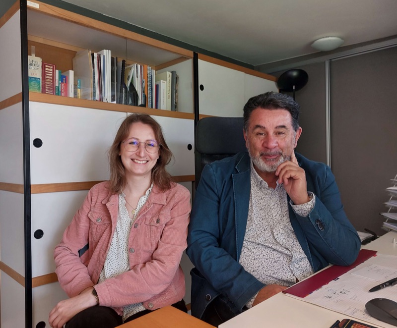 Bruno Gava, architecte, et Laurie Gardier, architecte et certificatrice PEB